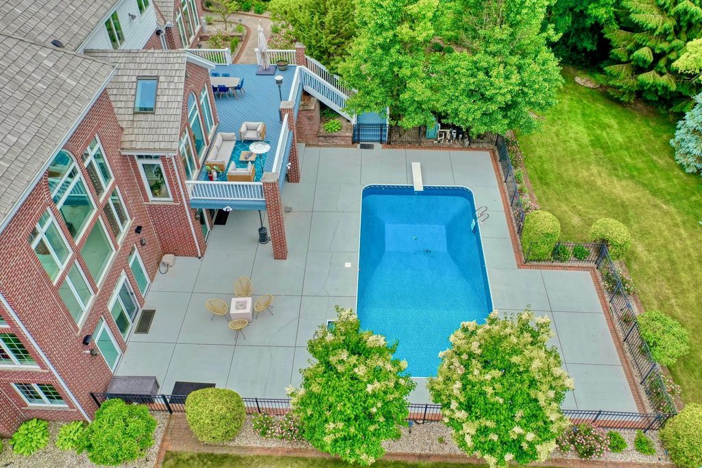 Spectacular Custom-Built Masterpiece: All-Brick Elegance in Hartland, WI Asking $2,099,900