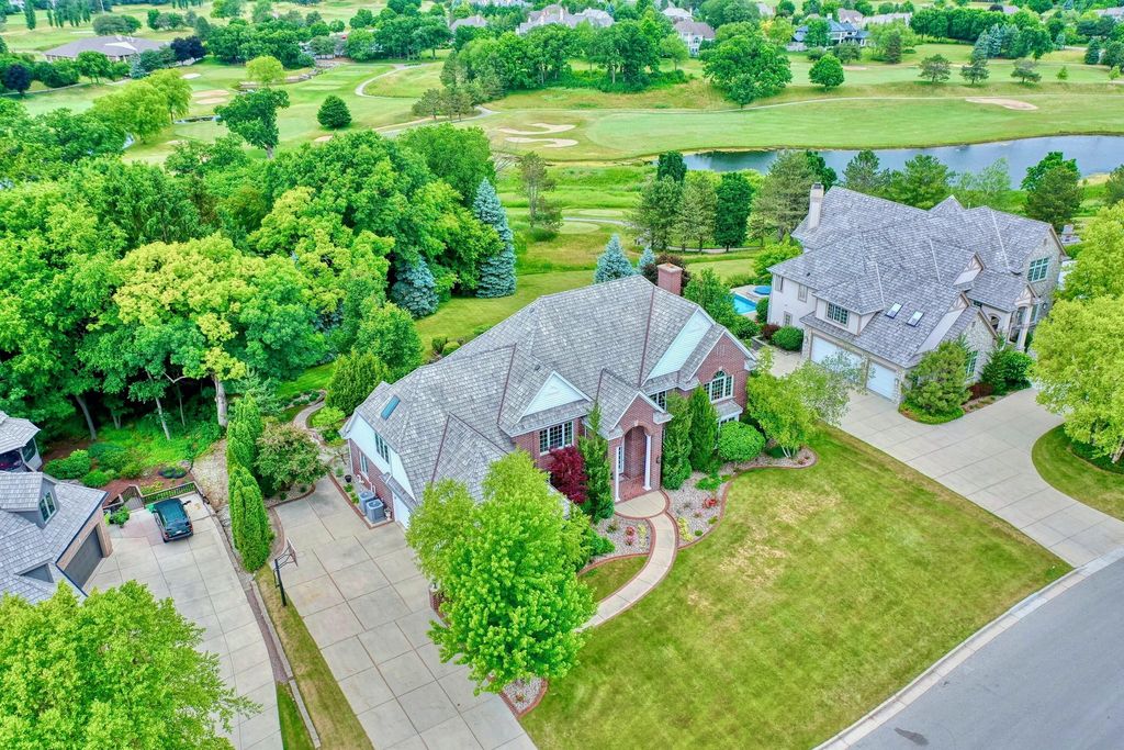 Spectacular Custom-Built Masterpiece: All-Brick Elegance in Hartland, WI Asking $2,099,900