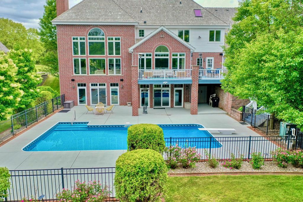 Spectacular Custom-Built Masterpiece: All-Brick Elegance in Hartland, WI Asking $2,099,900