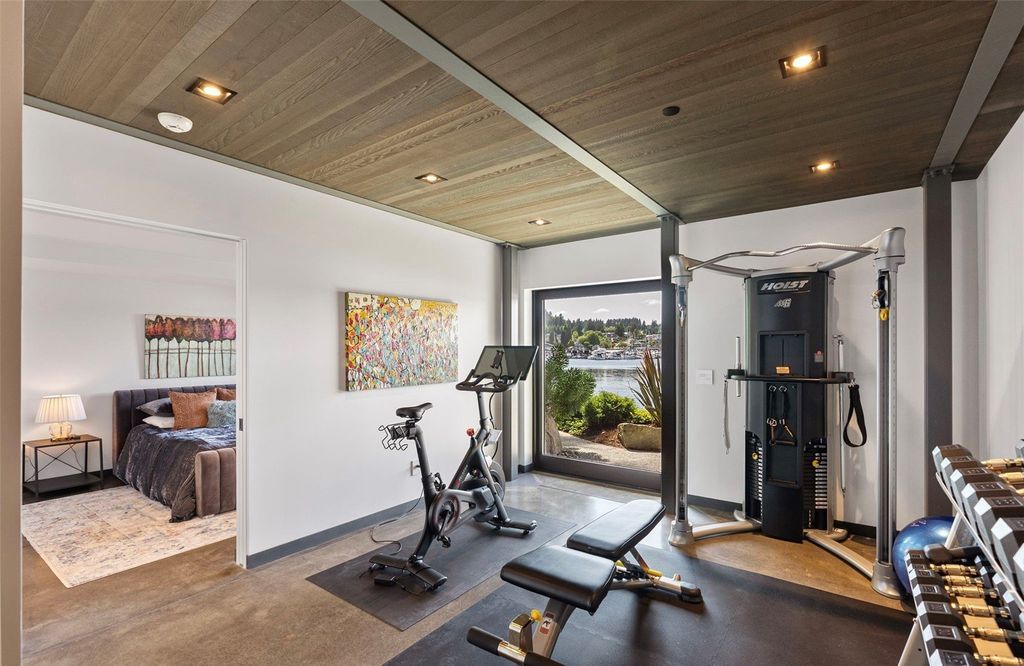 Stunning Gig Harbor, WA Home with 100' Low Bank Waterfront and Luxury Finishes Asking $6.6M