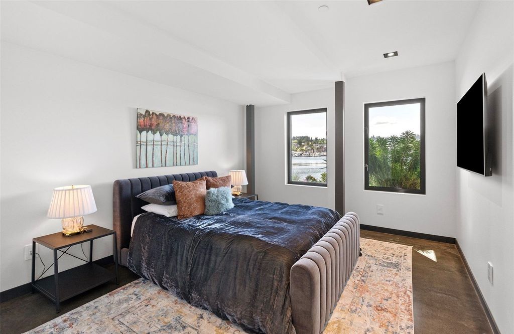 Stunning Gig Harbor, WA Home with 100' Low Bank Waterfront and Luxury Finishes Asking $6.6M