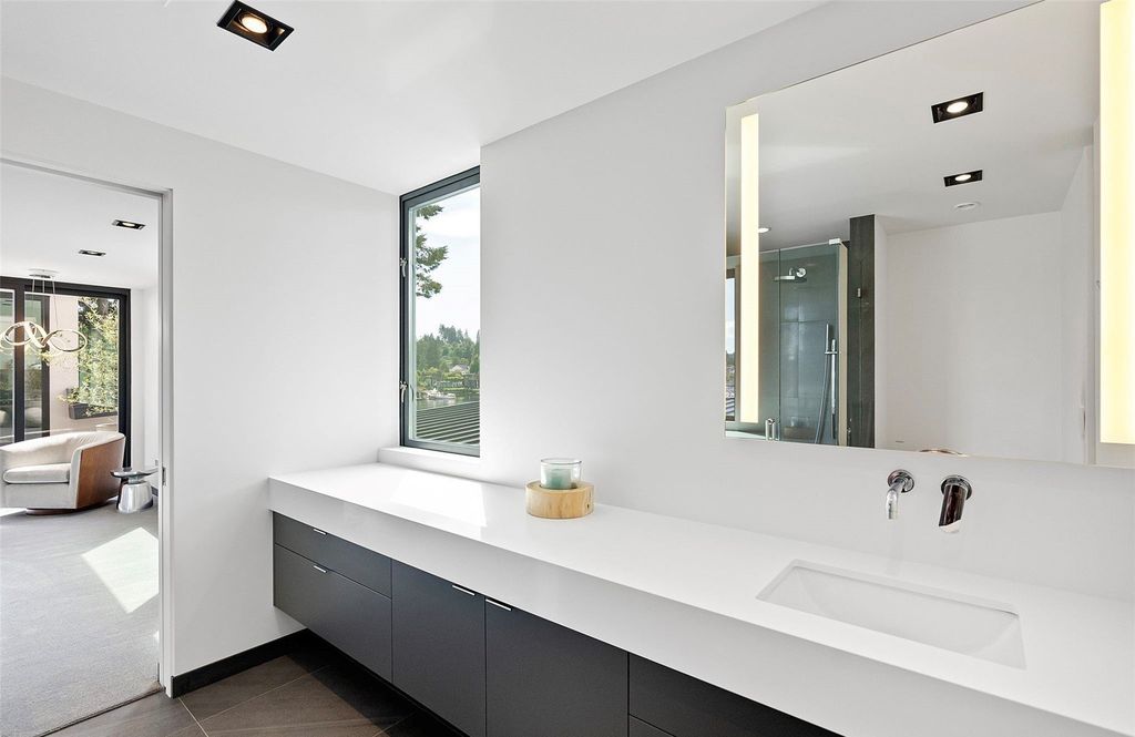 Stunning Gig Harbor, WA Home with 100' Low Bank Waterfront and Luxury Finishes Asking $6.6M