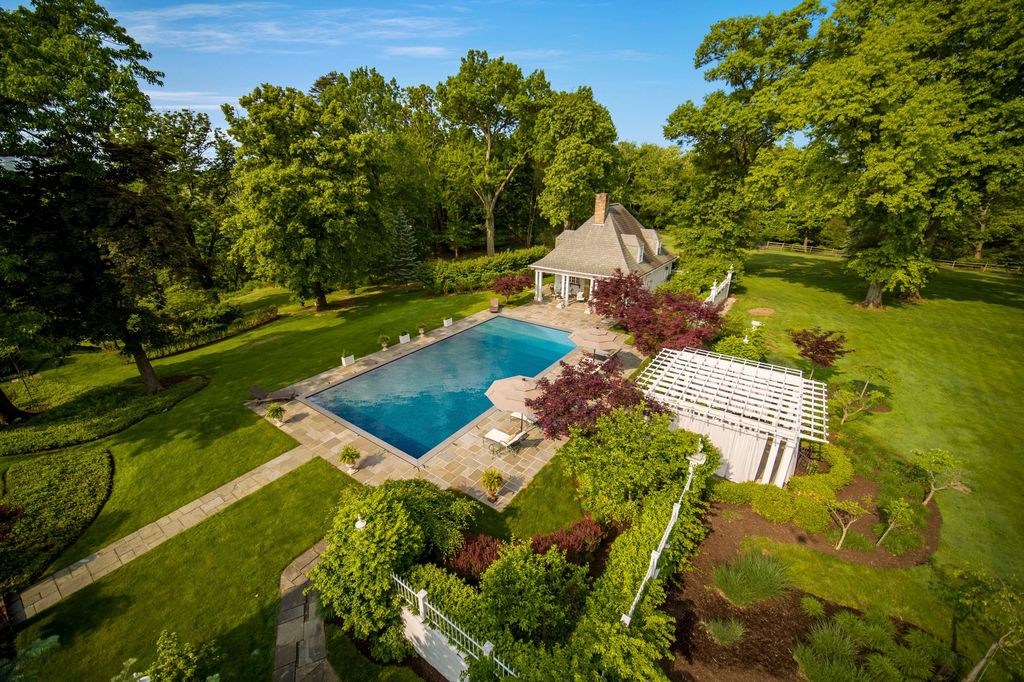 Sunnymede An Opulent Sewickley Estate with Chateau Inspired Design Exquisite Gardens and Modern Amenities Listed at 4.99 Million 36