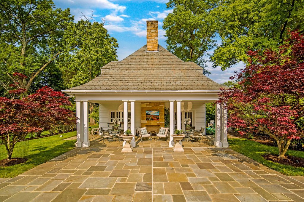Sunnymede: An Opulent Sewickley Estate with Chateau-Inspired Design,  Exquisite Gardens, and Modern Amenities, Listed at $4.99 Million
