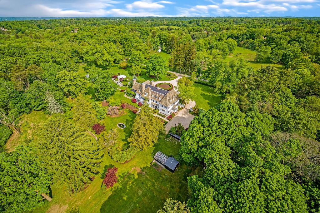 Sunnymede: An Opulent Sewickley Estate with Chateau-Inspired Design,  Exquisite Gardens, and Modern Amenities, Listed at $4.99 Million