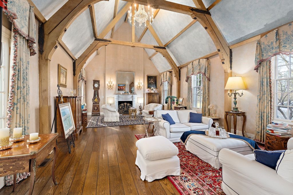 Sunnymede: An Opulent Sewickley Estate with Chateau-Inspired Design,  Exquisite Gardens, and Modern Amenities, Listed at $4.99 Million