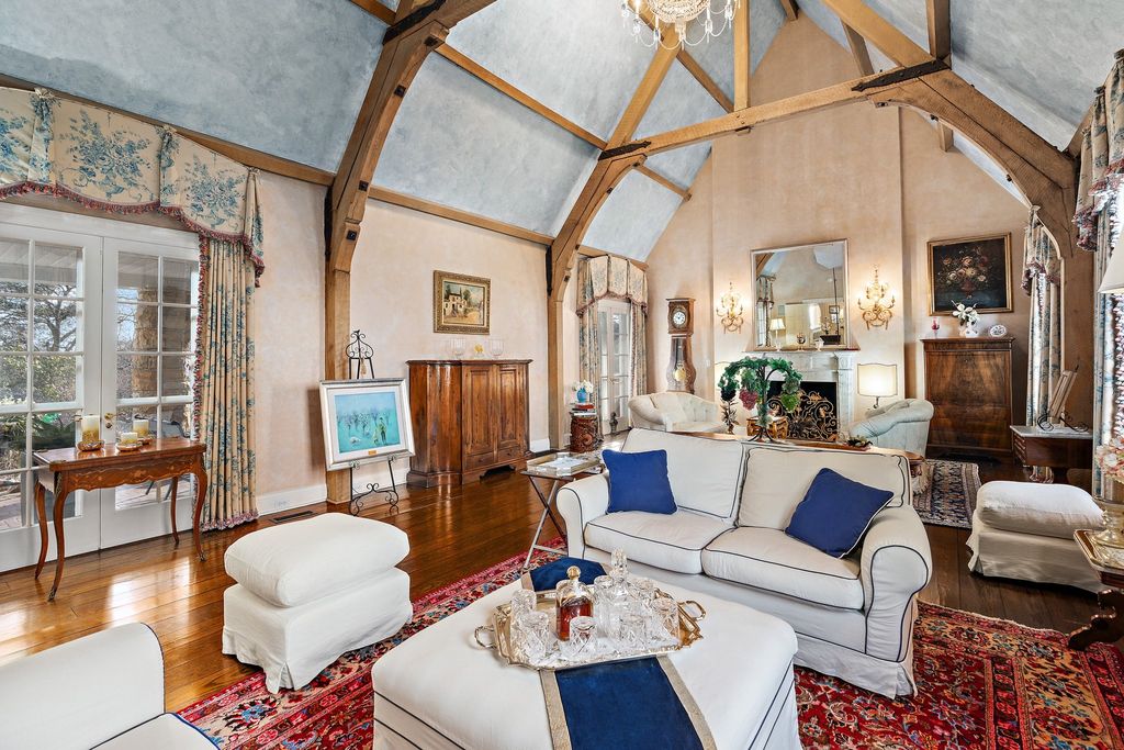Sunnymede: An Opulent Sewickley Estate with Chateau-Inspired Design,  Exquisite Gardens, and Modern Amenities, Listed at $4.99 Million