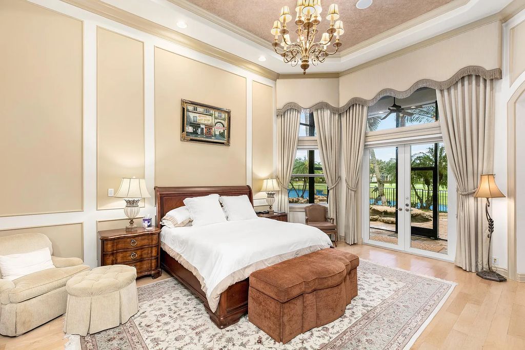 Discover 8382 Del Prado Drive, a luxurious residence in Delray Beach's acclaimed Mizner Country Club. With 5 bedrooms, 8 bathrooms, and 7,684 square feet of living space, this meticulously designed home offers artisanal beauty, Mediterranean ambience, and comfort.
