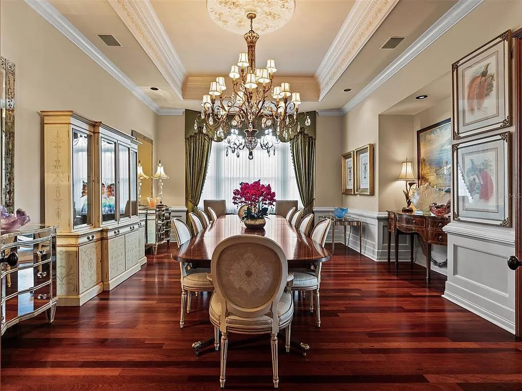 Experience luxury living at its finest with Bellissimo Palazzo at 2020 Brightwaters Boulevard NE, a prestigious waterfront estate in Saint Petersburg, Florida. This Italian-inspired masterpiece boasts 5 bedrooms, 9 bathrooms, and over 9,700 square feet of opulent living space. Immerse yourself in timeless architecture, exquisite finishes, and breathtaking waterfront views.