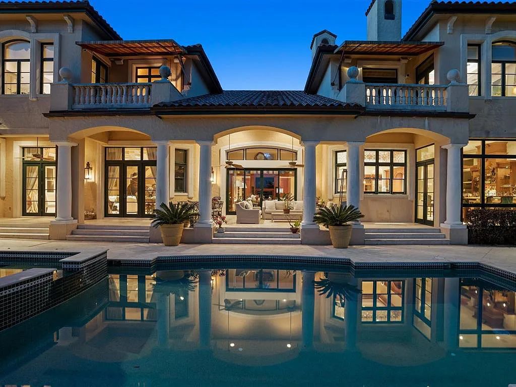 Experience luxury living at its finest with Bellissimo Palazzo at 2020 Brightwaters Boulevard NE, a prestigious waterfront estate in Saint Petersburg, Florida. This Italian-inspired masterpiece boasts 5 bedrooms, 9 bathrooms, and over 9,700 square feet of opulent living space. Immerse yourself in timeless architecture, exquisite finishes, and breathtaking waterfront views.
