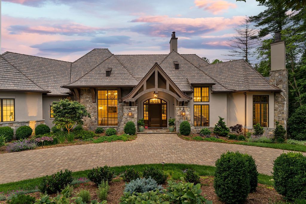 Tranquil Woodland Estate Exudes Refined Grandeur in Asheville, NC Listing for $10.25M