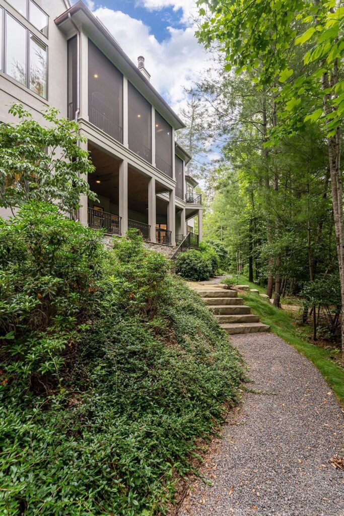 Tranquil Woodland Estate Exudes Refined Grandeur in Asheville NC Listing for 10 39