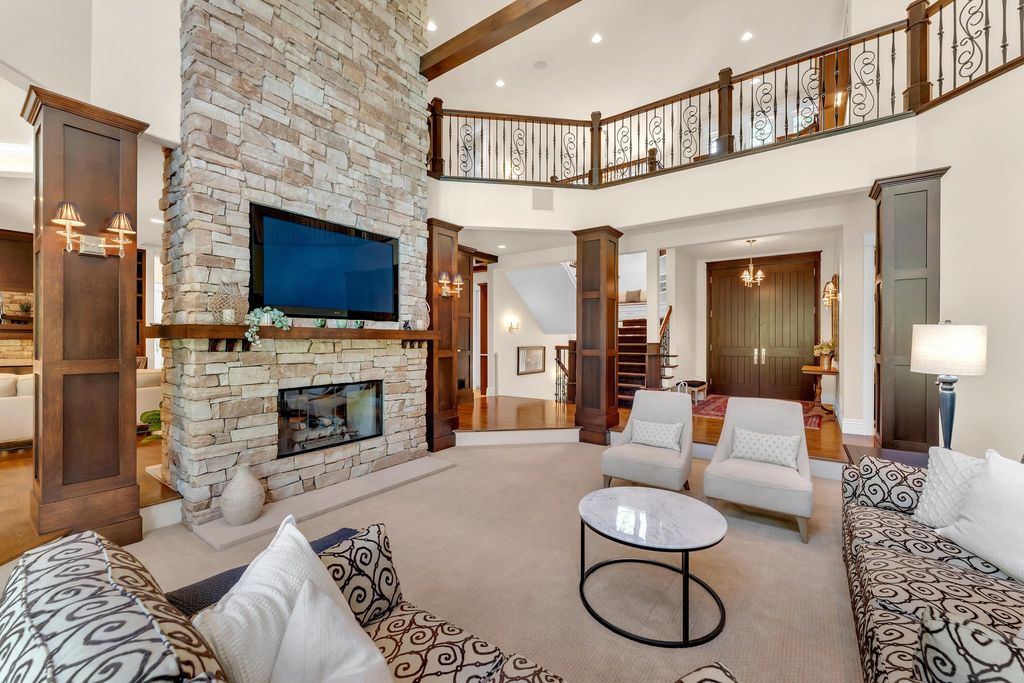 Unveiling an Exquisite Retreat: Captivating 5-Acre Wooded Estate in Skyevale's Gated Community Now Available for $3.75M