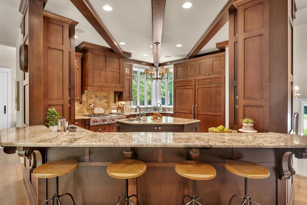 Unveiling an Exquisite Retreat: Captivating 5-Acre Wooded Estate in Skyevale's Gated Community Now Available for $3.75M