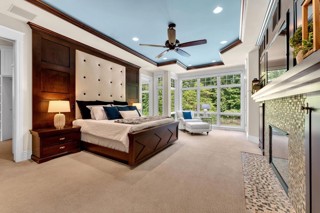 Unveiling an Exquisite Retreat: Captivating 5-Acre Wooded Estate in Skyevale's Gated Community Now Available for $3.75M
