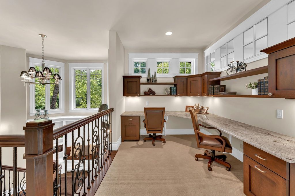 Unveiling an Exquisite Retreat: Captivating 5-Acre Wooded Estate in Skyevale's Gated Community Now Available for $3.75M