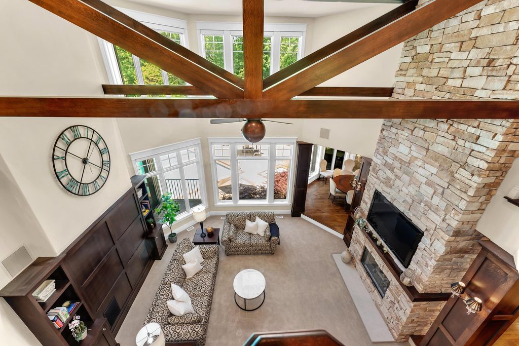 Unveiling an Exquisite Retreat: Captivating 5-Acre Wooded Estate in Skyevale's Gated Community Now Available for $3.75M