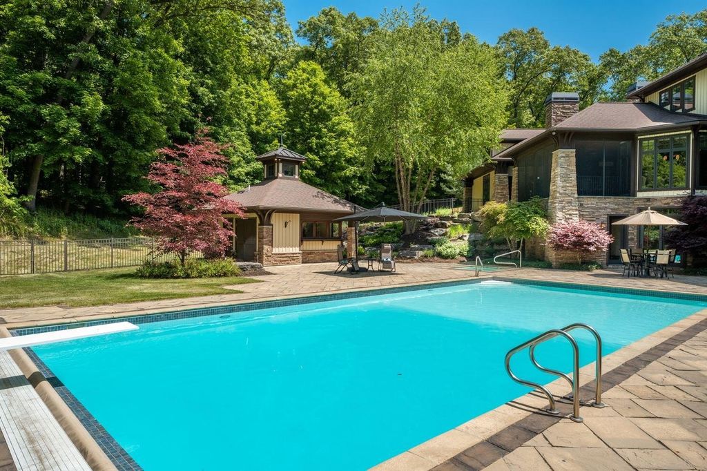 Unveiling an Exquisite Retreat: Captivating 5-Acre Wooded Estate in Skyevale's Gated Community Now Available for $3.75M