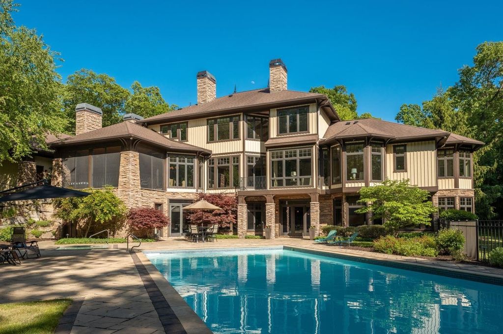 Unveiling an Exquisite Retreat: Captivating 5-Acre Wooded Estate in Skyevale's Gated Community Now Available for $3.75M