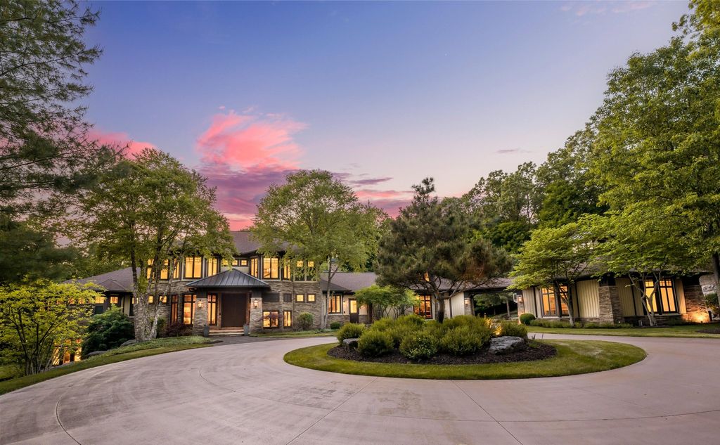 Unveiling an Exquisite Retreat: Captivating 5-Acre Wooded Estate in Skyevale's Gated Community Now Available for $3.75M
