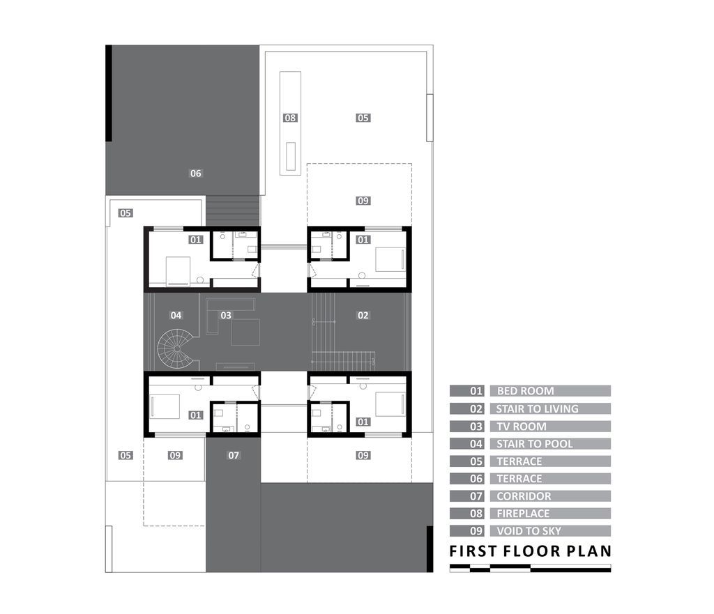 Villa Number 75, Elegant Project in Iran designed by 3rd Skin Architects