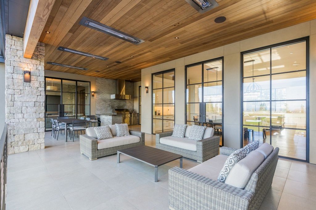 Vineyard Estate with Mt Hood Views and Napa-Inspired Ambiance in West Linn, OR Offered at $6.25M