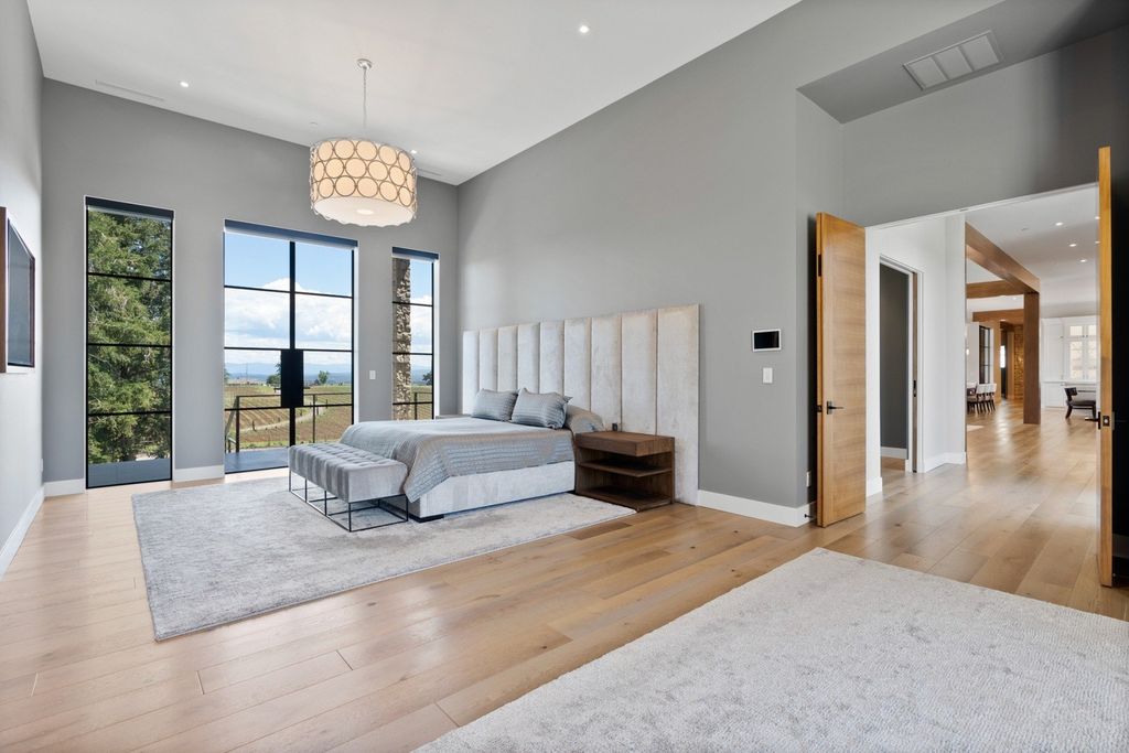 Vineyard Estate with Mt Hood Views and Napa-Inspired Ambiance in West Linn, OR Offered at $6.25M