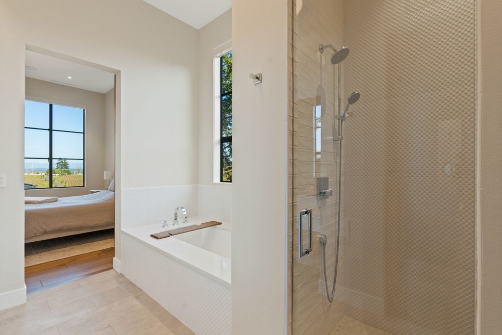Vineyard Estate with Mt Hood Views and Napa-Inspired Ambiance in West Linn, OR Offered at $6.25M