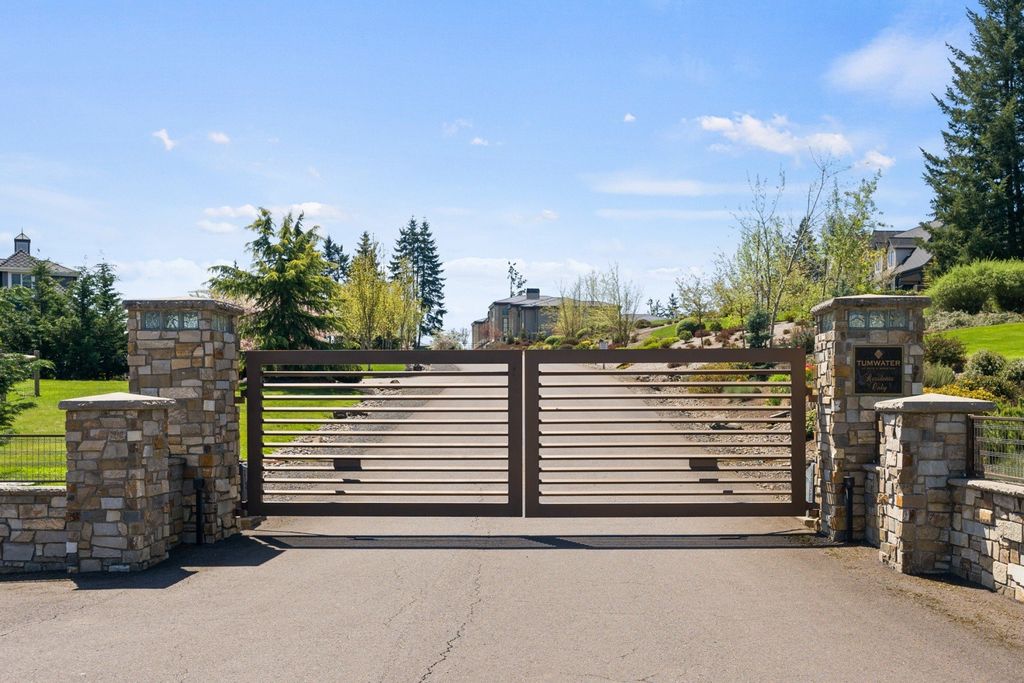 Vineyard Estate with Mt Hood Views and Napa-Inspired Ambiance in West Linn, OR Offered at $6.25M