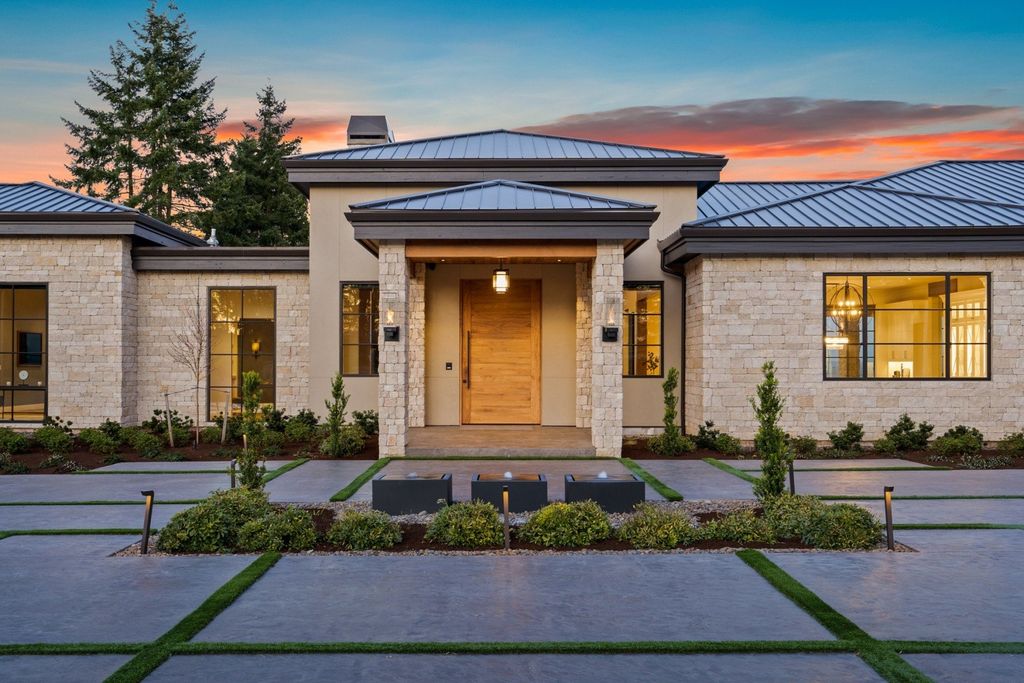 Vineyard Estate with Mt Hood Views and Napa-Inspired Ambiance in West Linn, OR Offered at $6.25M