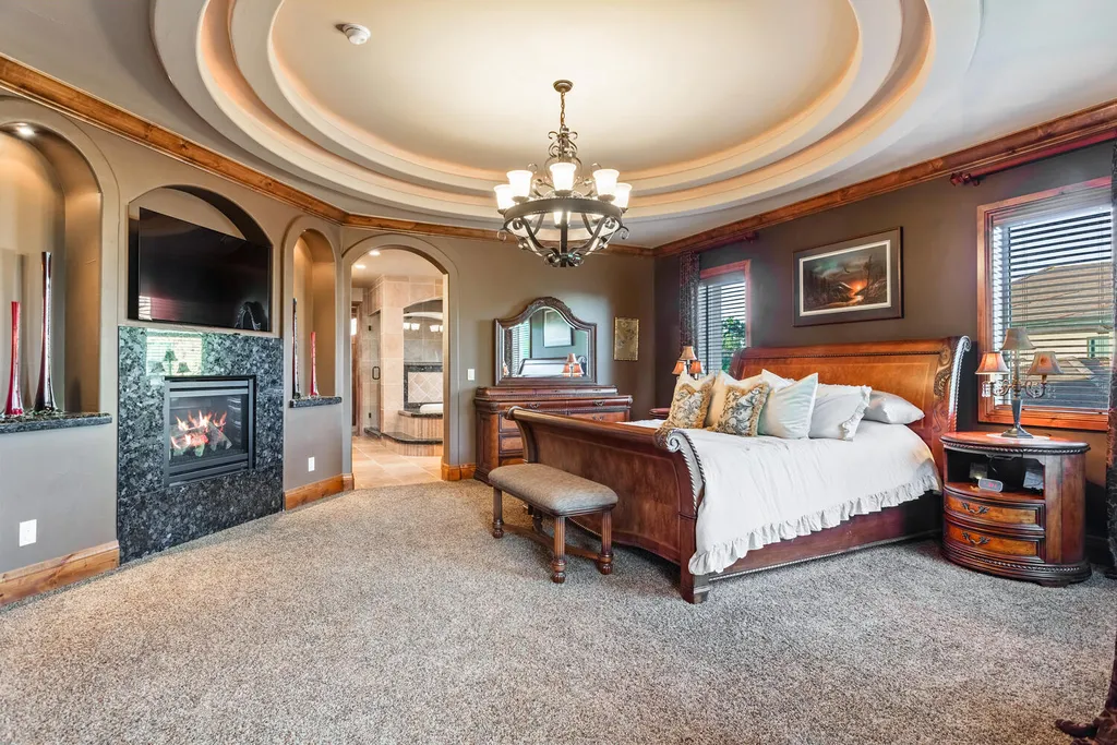 17476 West 69th Avenue Home in Arvada, Colorado. Step into a true work of art in this premier Arvada estate. Custom-built with meticulous attention to detail, this Old European-inspired home boasts luxury finishes, en-suite bedrooms, and high-tech smart home upgrades. Enjoy 7,614 sqft of living space, featuring a state-of-the-art home theater, gourmet kitchen, European sauna room, and more. 