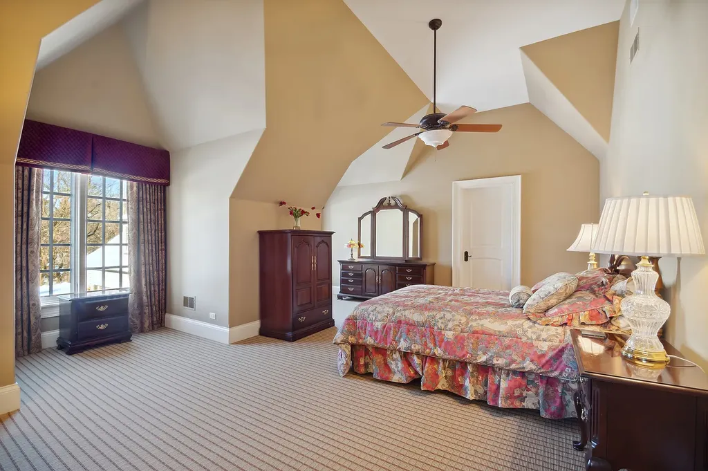 2 Rock Ridge Road Home in Barrington, Illinois. Discover the beauty of this one-of-a-kind estate in Barrington Hills, situated on 12.3 acres of picturesque land. This stunning home showcases expert craftsmanship, finest materials, and luxurious amenities. 