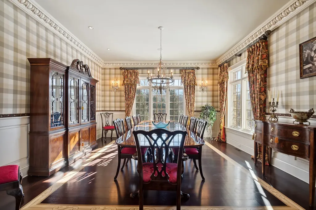 2 Rock Ridge Road Home in Barrington, Illinois. Discover the beauty of this one-of-a-kind estate in Barrington Hills, situated on 12.3 acres of picturesque land. This stunning home showcases expert craftsmanship, finest materials, and luxurious amenities. 