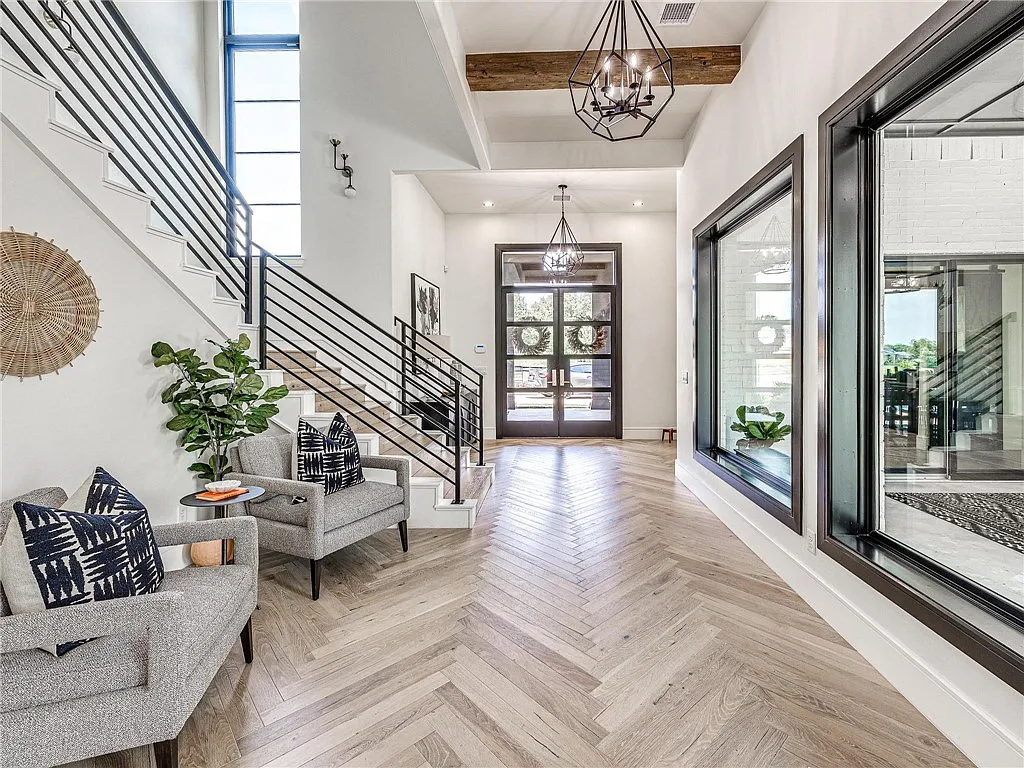 3108 Blackstone Drive Home in Edmond, Oklahoma. Welcome to your dream oasis! Prepare to be captivated by this extraordinary home, encompassing over 7,300 square feet of unparalleled luxury and exquisite designer finishes. Every detail has been meticulously crafted to create a space that will leave you in awe.