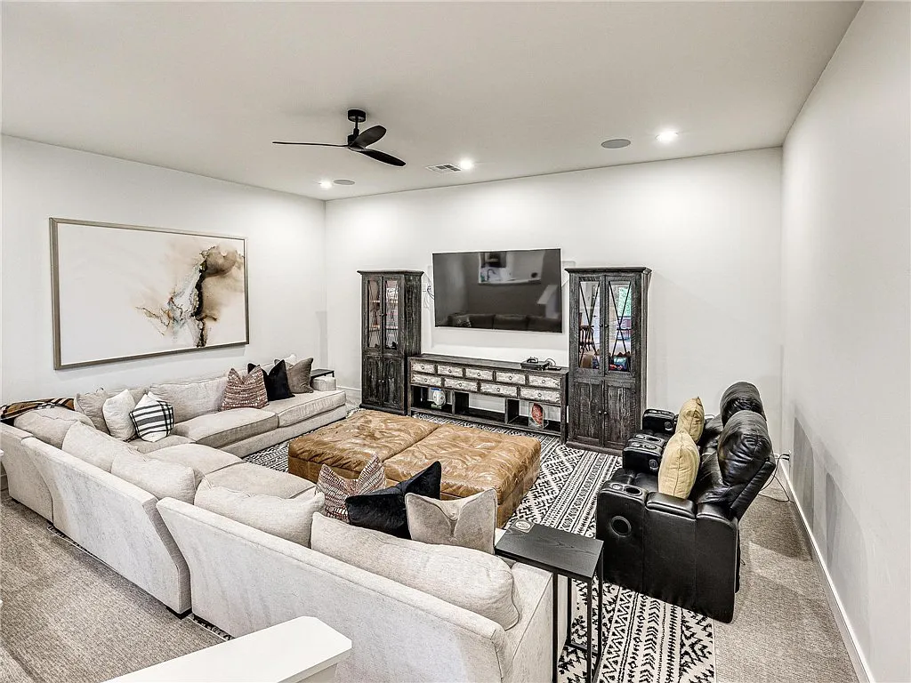 3108 Blackstone Drive Home in Edmond, Oklahoma. Welcome to your dream oasis! Prepare to be captivated by this extraordinary home, encompassing over 7,300 square feet of unparalleled luxury and exquisite designer finishes. Every detail has been meticulously crafted to create a space that will leave you in awe.