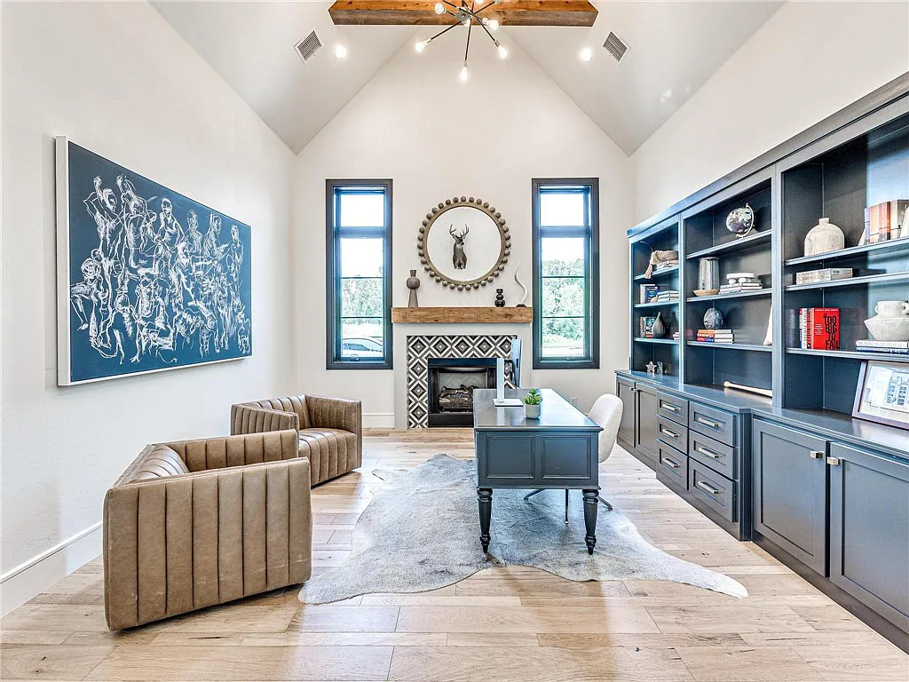 3108 Blackstone Drive Home in Edmond, Oklahoma. Welcome to your dream oasis! Prepare to be captivated by this extraordinary home, encompassing over 7,300 square feet of unparalleled luxury and exquisite designer finishes. Every detail has been meticulously crafted to create a space that will leave you in awe.