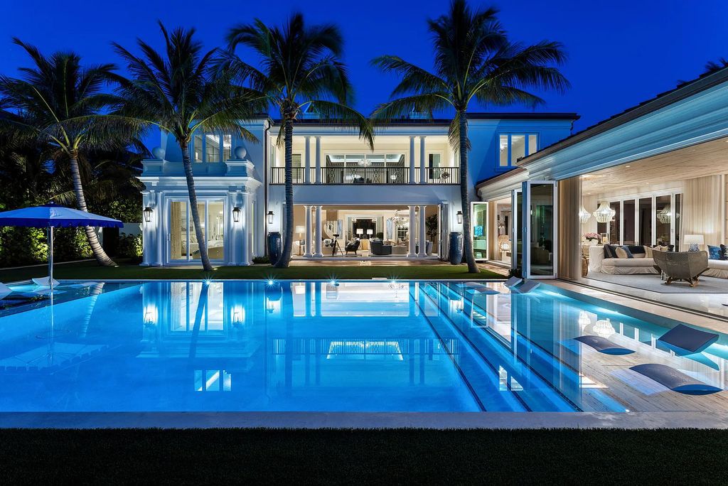 Introducing an extraordinary residence at 701 S Ocean Boulevard in Delray Beach, Florida. Crafted by renowned builder Mark Timothy Luxury Homes and designed by Jeffrey Strasser, this 6-bedrooms, 11-bathrooms masterpiece sets a new standard for luxurious beachfront living.
