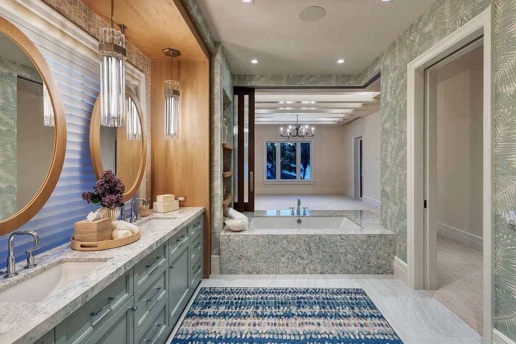 Introducing an extraordinary residence at 701 S Ocean Boulevard in Delray Beach, Florida. Crafted by renowned builder Mark Timothy Luxury Homes and designed by Jeffrey Strasser, this 6-bedrooms, 11-bathrooms masterpiece sets a new standard for luxurious beachfront living.