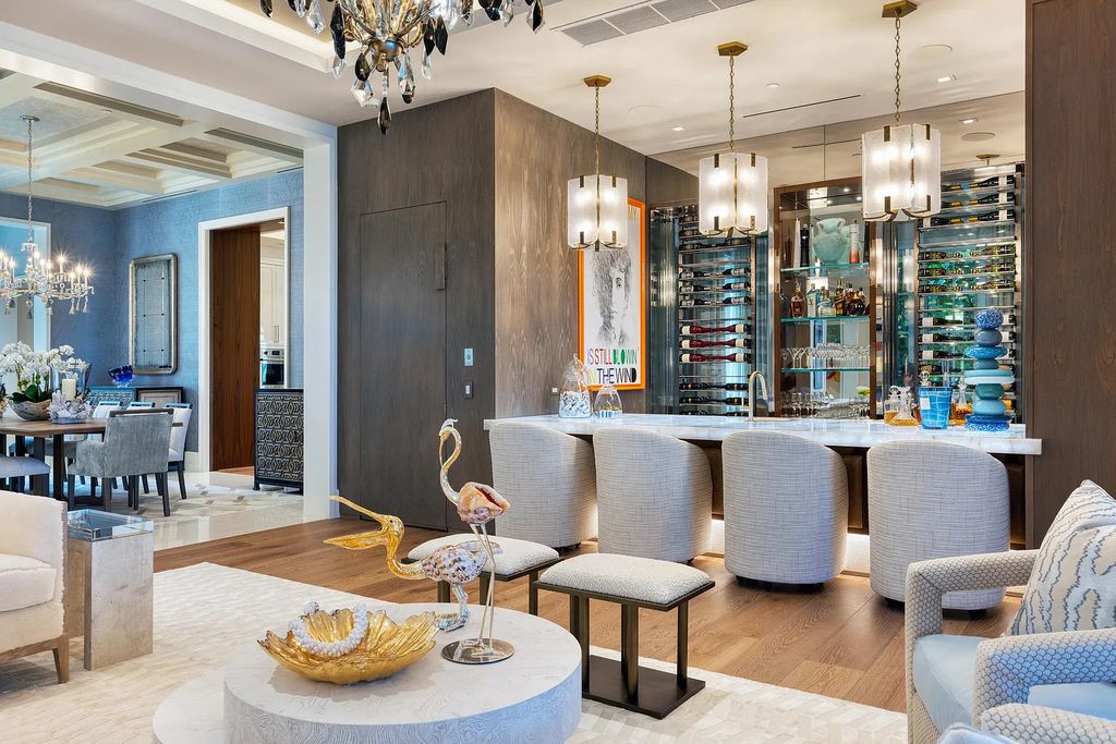 Introducing an extraordinary residence at 701 S Ocean Boulevard in Delray Beach, Florida. Crafted by renowned builder Mark Timothy Luxury Homes and designed by Jeffrey Strasser, this 6-bedrooms, 11-bathrooms masterpiece sets a new standard for luxurious beachfront living.