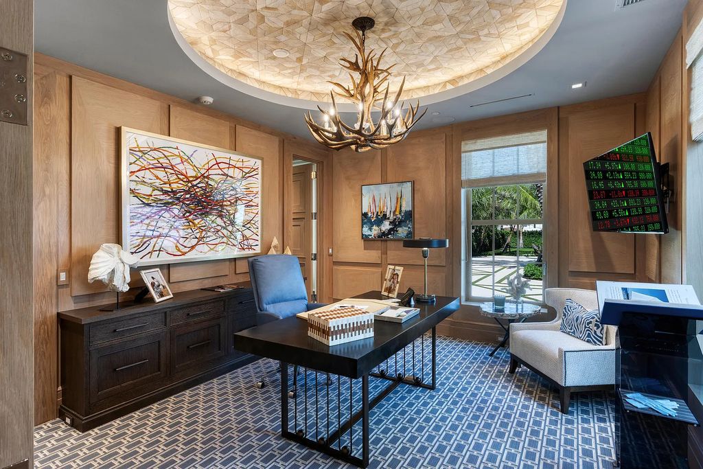 Introducing an extraordinary residence at 701 S Ocean Boulevard in Delray Beach, Florida. Crafted by renowned builder Mark Timothy Luxury Homes and designed by Jeffrey Strasser, this 6-bedrooms, 11-bathrooms masterpiece sets a new standard for luxurious beachfront living.