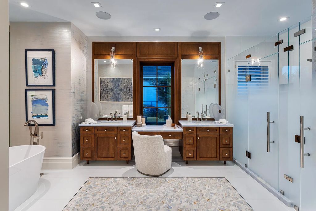 Introducing an extraordinary residence at 701 S Ocean Boulevard in Delray Beach, Florida. Crafted by renowned builder Mark Timothy Luxury Homes and designed by Jeffrey Strasser, this 6-bedrooms, 11-bathrooms masterpiece sets a new standard for luxurious beachfront living.