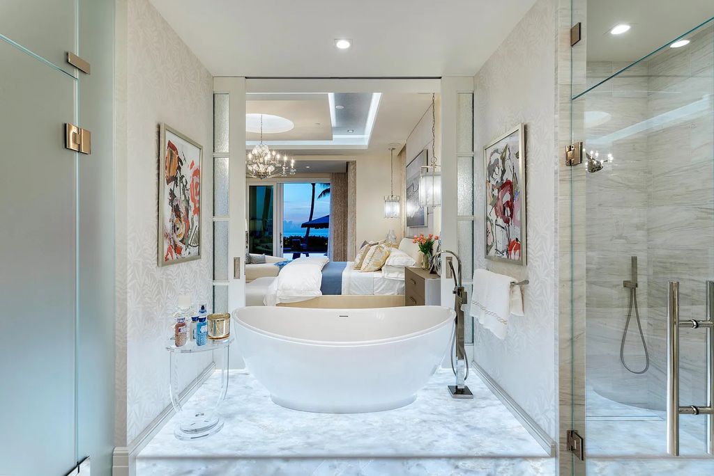 Introducing an extraordinary residence at 701 S Ocean Boulevard in Delray Beach, Florida. Crafted by renowned builder Mark Timothy Luxury Homes and designed by Jeffrey Strasser, this 6-bedrooms, 11-bathrooms masterpiece sets a new standard for luxurious beachfront living.