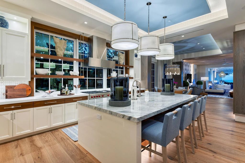 Introducing an extraordinary residence at 701 S Ocean Boulevard in Delray Beach, Florida. Crafted by renowned builder Mark Timothy Luxury Homes and designed by Jeffrey Strasser, this 6-bedrooms, 11-bathrooms masterpiece sets a new standard for luxurious beachfront living.