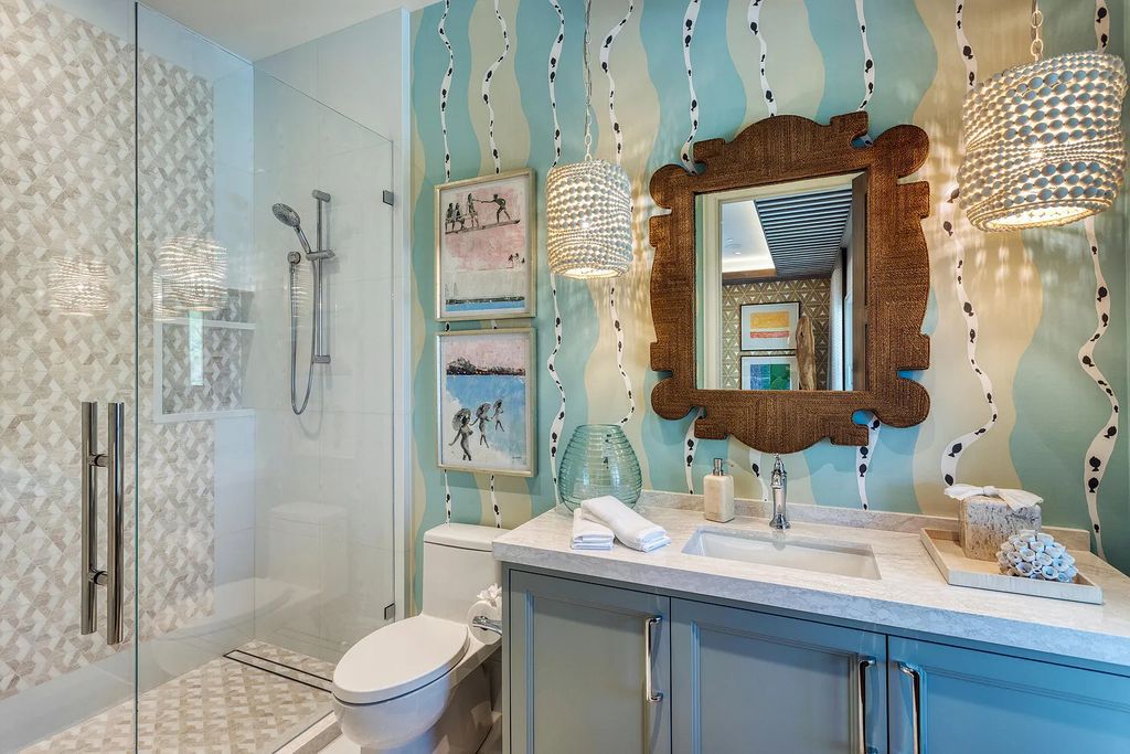 Introducing an extraordinary residence at 701 S Ocean Boulevard in Delray Beach, Florida. Crafted by renowned builder Mark Timothy Luxury Homes and designed by Jeffrey Strasser, this 6-bedrooms, 11-bathrooms masterpiece sets a new standard for luxurious beachfront living.