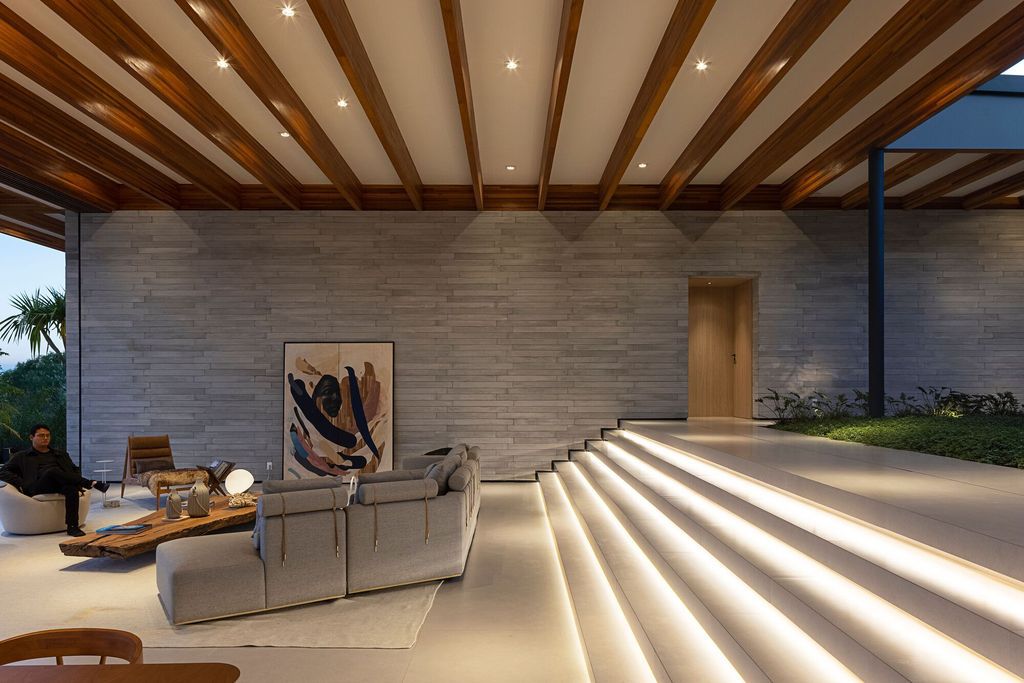 Bauer House with Orthogonal Design by Luiz Paulo Andrade Arquitetos