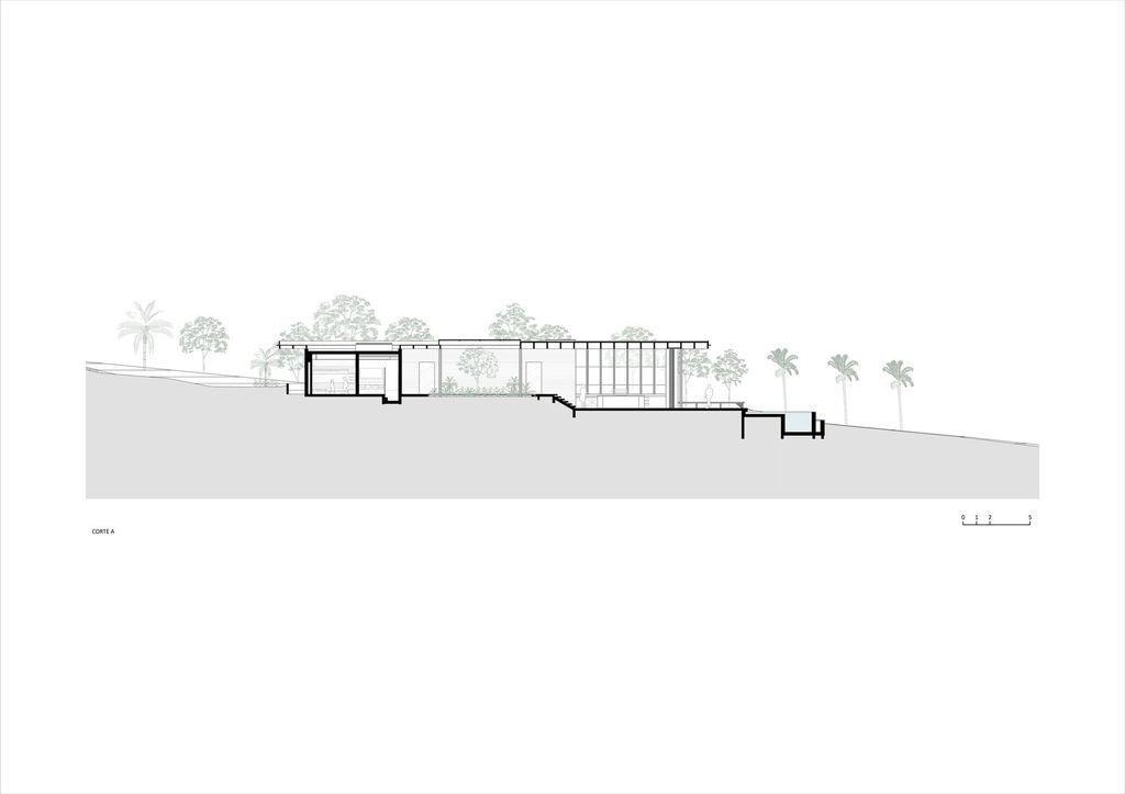 Bauer House with Orthogonal Design by Luiz Paulo Andrade Arquitetos