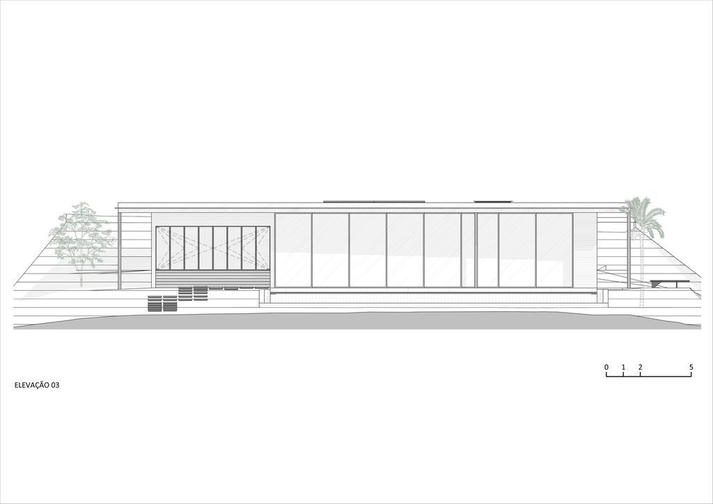 Bauer House with Orthogonal Design by Luiz Paulo Andrade Arquitetos