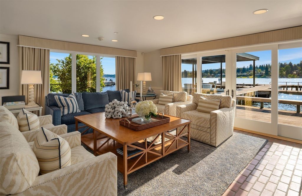 Breathtaking 4.3-Acre Legacy Estate on Lake Washington in Hunts Point, Washington Asking for $70 Million