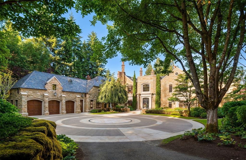 Breathtaking 4.3-Acre Legacy Estate on Lake Washington in Hunts Point, Washington Asking for $70 Million