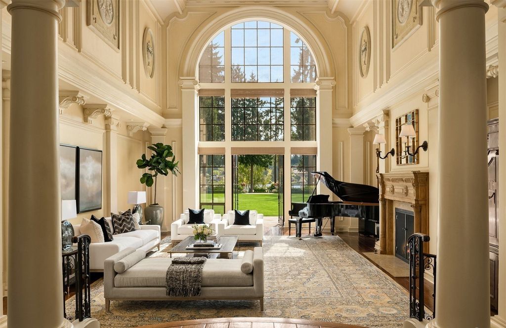 Breathtaking 4.3-Acre Legacy Estate on Lake Washington in Hunts Point, Washington Asking for $70 Million